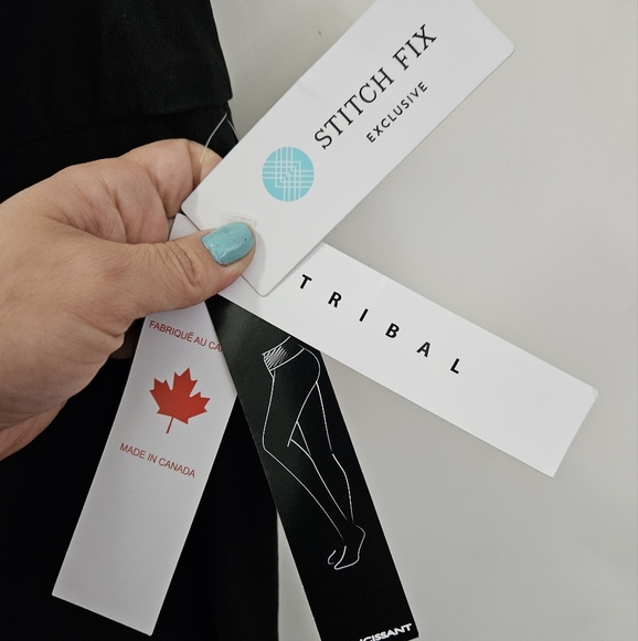 NWT Tribal sz 6 bootcut pull on trousers. 🇨🇦 Canadian made. - Picture 3 of 8